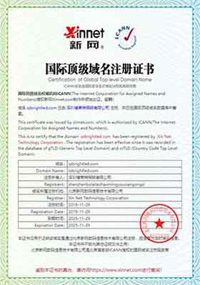 Domain name certificate