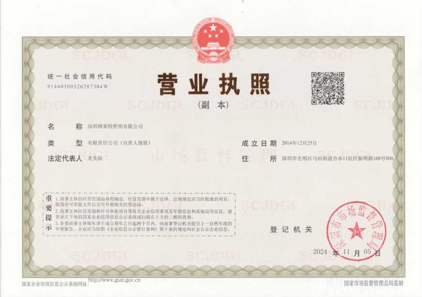 business license